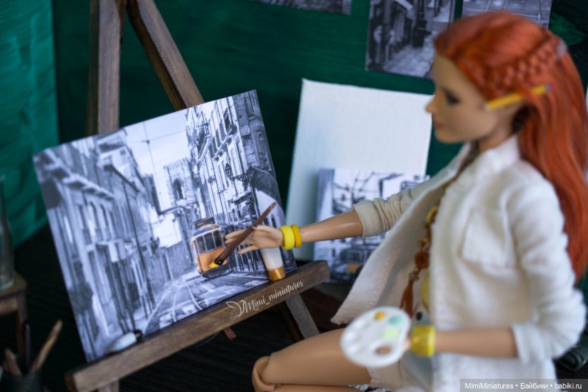 Куклы тоже любят творчество ))) (фото 6)