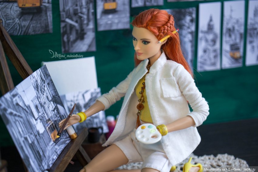 Куклы тоже любят творчество ))) (фото 5)