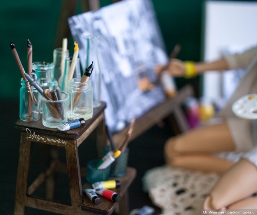 Куклы тоже любят творчество ))) (фото 2)