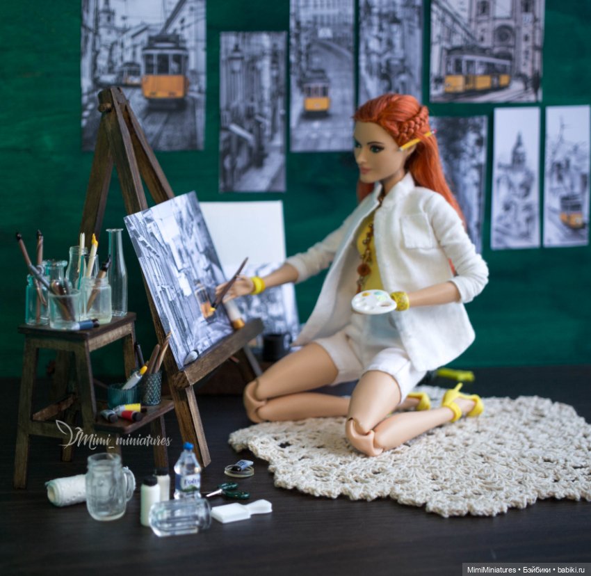 Куклы тоже любят творчество ))) (фото 4)