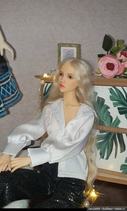 Белая рубашка (Ева) — Авторские куклы BJD (БЖД) у нас дома: фото (фото 5)