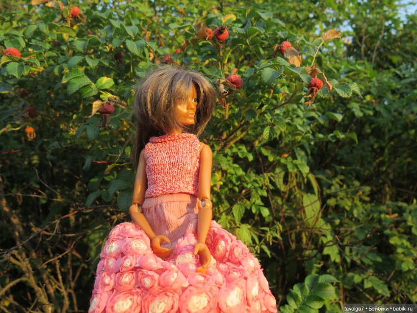 В розовом в бархатный сезон