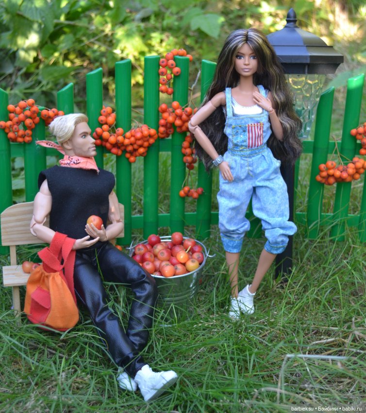 Яблочный урожай🍎 — Куклы Barbie (Барби): Looks