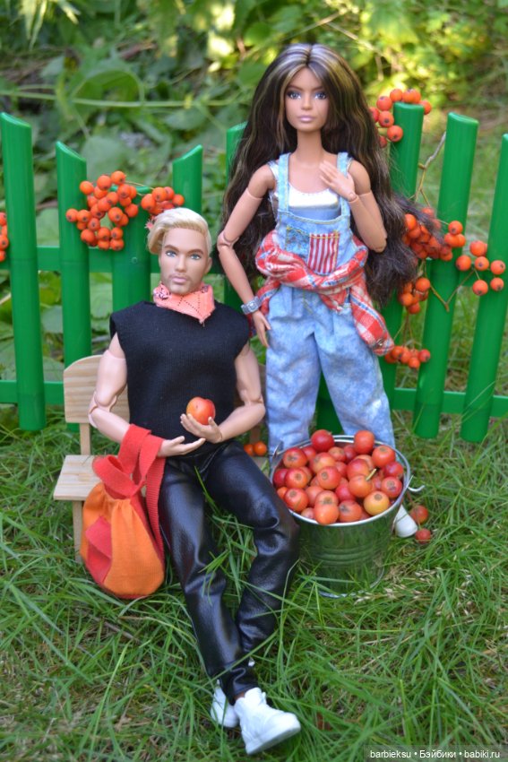 Яблочный урожай🍎 — Куклы Barbie (Барби): Looks