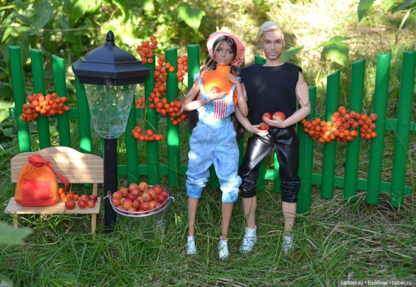 Яблочный урожай🍎 — Куклы Barbie (Барби): Looks