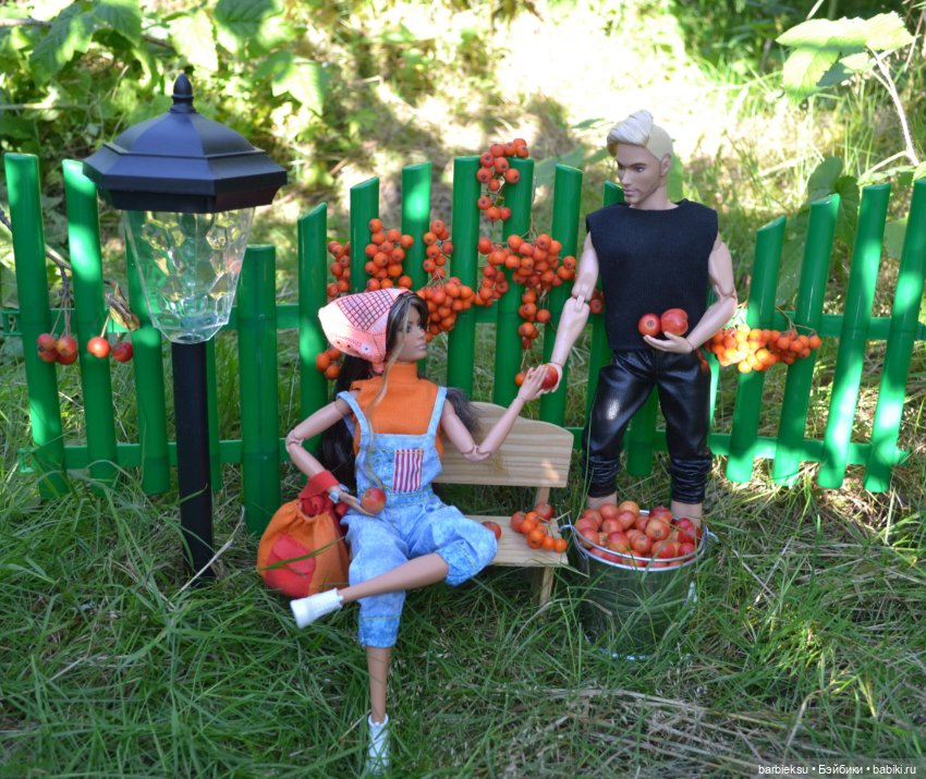 Яблочный урожай🍎 — Куклы Barbie (Барби): Looks