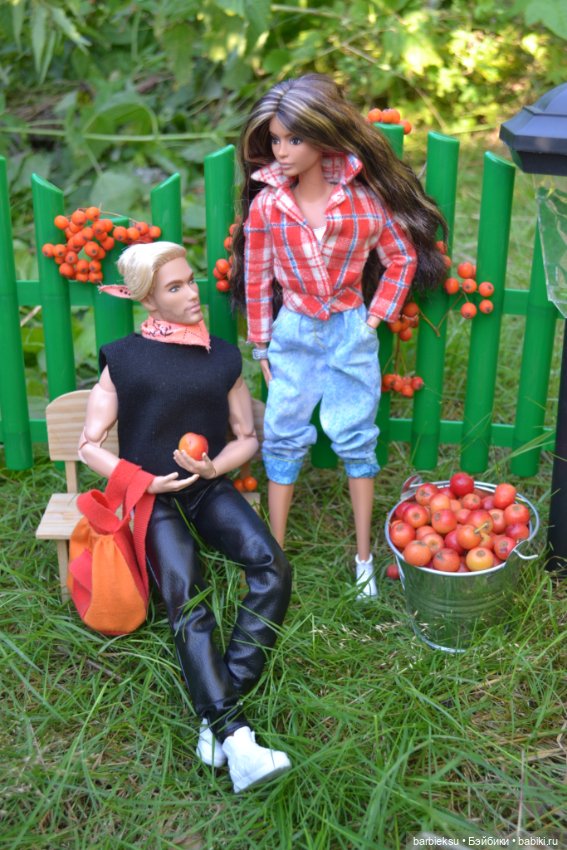 Яблочный урожай🍎 — Куклы Barbie (Барби): Looks