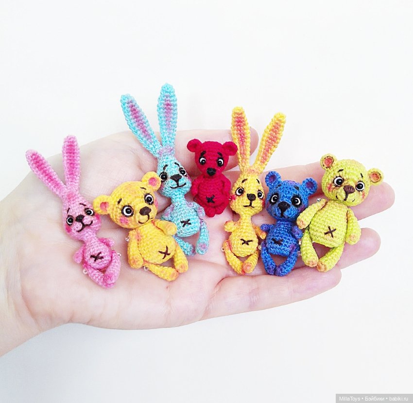 МикроМалыши для кукол 🤗🐰🐻 (фото 9)