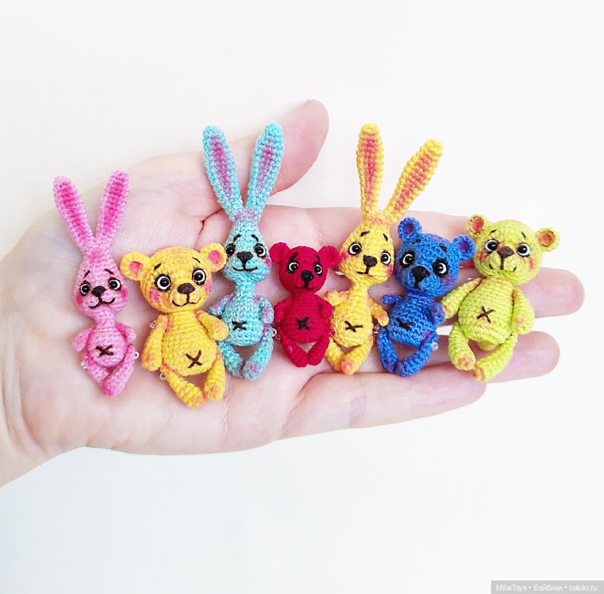 МикроМалыши для кукол 🤗🐰🐻