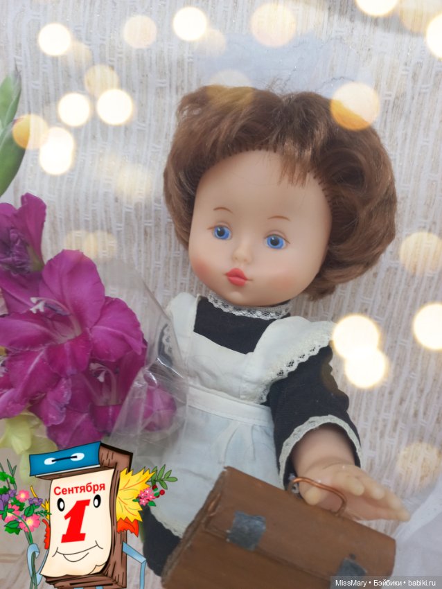 С Днём знаний — Советские винтажные куклы (СССР): Ленигрушка (фото 3)