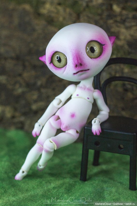 Изгои с росписью — Авторские шарнирные куклы своими руками: лепка