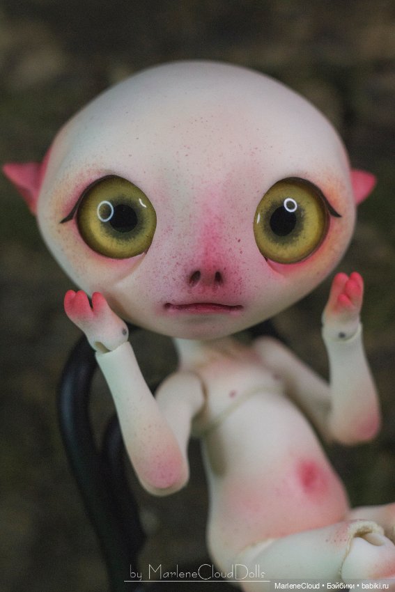 Изгои с росписью — Авторские шарнирные куклы своими руками: лепка