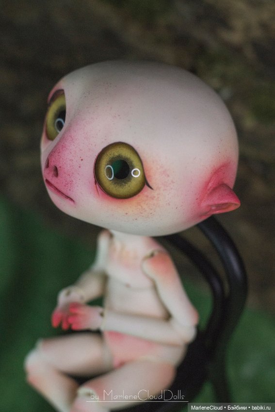 Изгои с росписью — Авторские шарнирные куклы своими руками: лепка