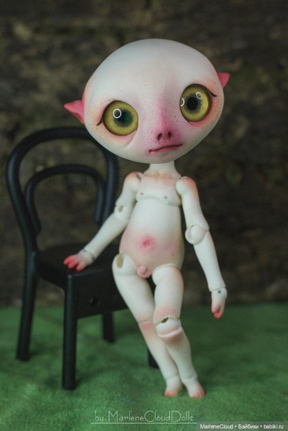 Изгои с росписью — Авторские шарнирные куклы своими руками: лепка