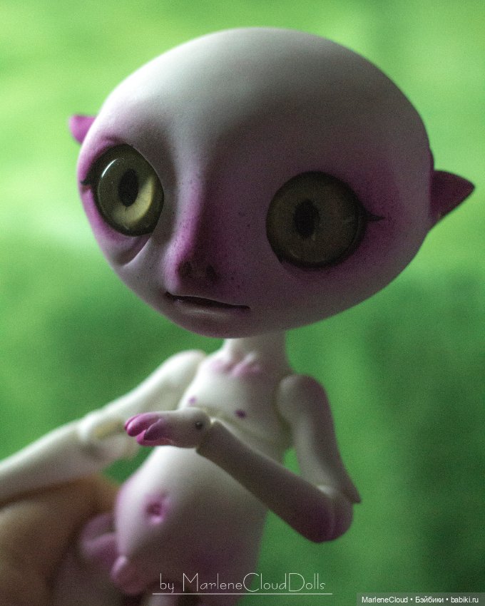 Изгои с росписью — Авторские шарнирные куклы своими руками: лепка