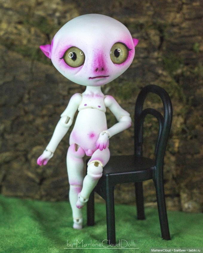 Изгои с росписью — Авторские шарнирные куклы своими руками: лепка