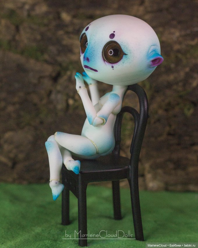 Изгои с росписью — Авторские шарнирные куклы своими руками: лепка