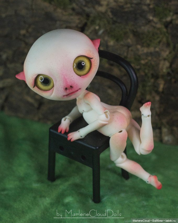 Изгои с росписью — Авторские шарнирные куклы своими руками: лепка
