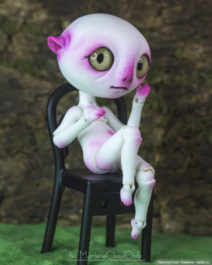 Изгои с росписью — Авторские шарнирные куклы своими руками: лепка