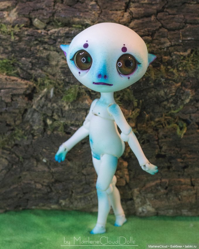 Изгои с росписью — Авторские шарнирные куклы своими руками: лепка (фото 6)
