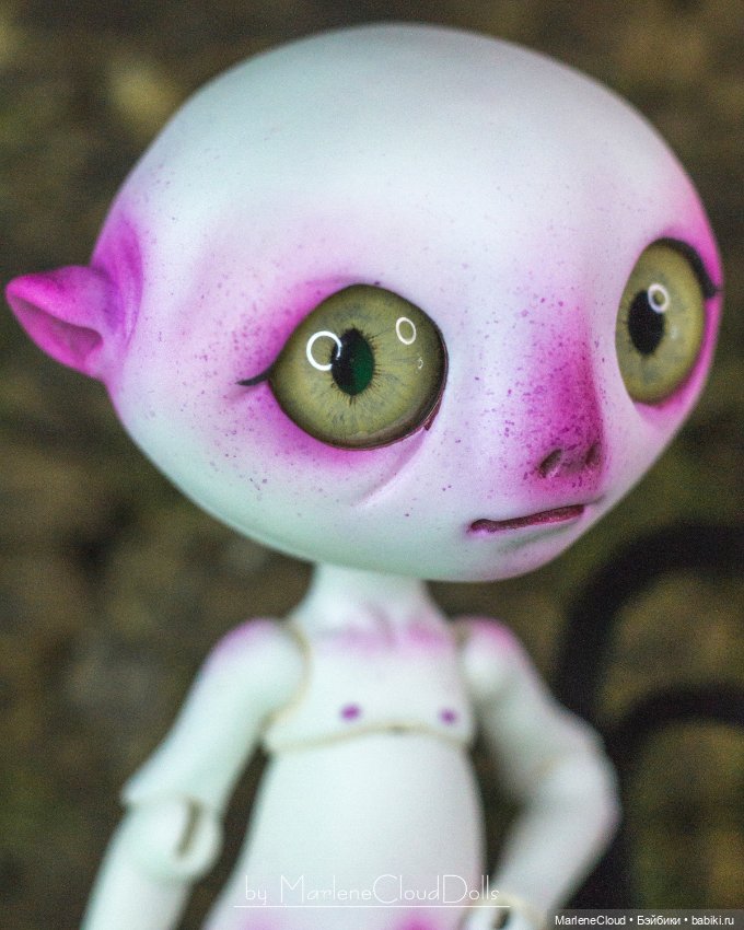 Изгои с росписью — Авторские шарнирные куклы своими руками: лепка
