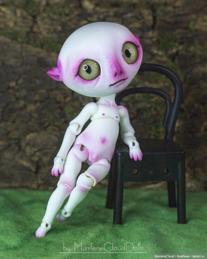 Изгои с росписью — Авторские шарнирные куклы своими руками: лепка