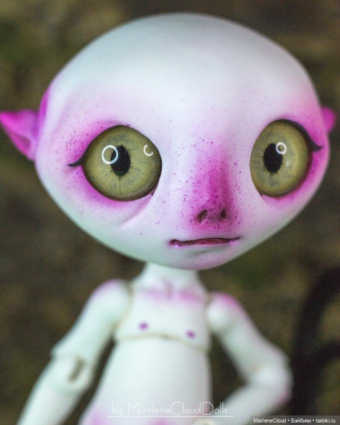Изгои с росписью — Авторские шарнирные куклы своими руками: лепка