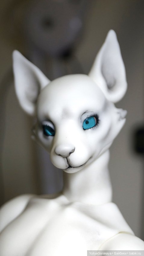 Белый волк Esteradolls — Авторские шарнирные куклы своими руками: лепка (фото 2)