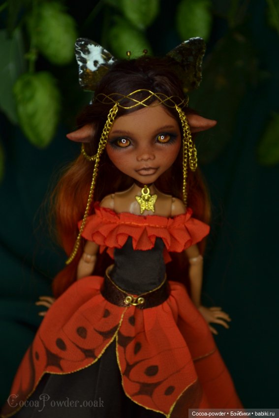 Летняя бабочка. ООАК MH — ООАК Monster High и Ever After High: репейнт