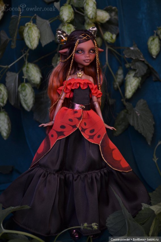 Летняя бабочка. ООАК MH — ООАК Monster High и Ever After High: репейнт