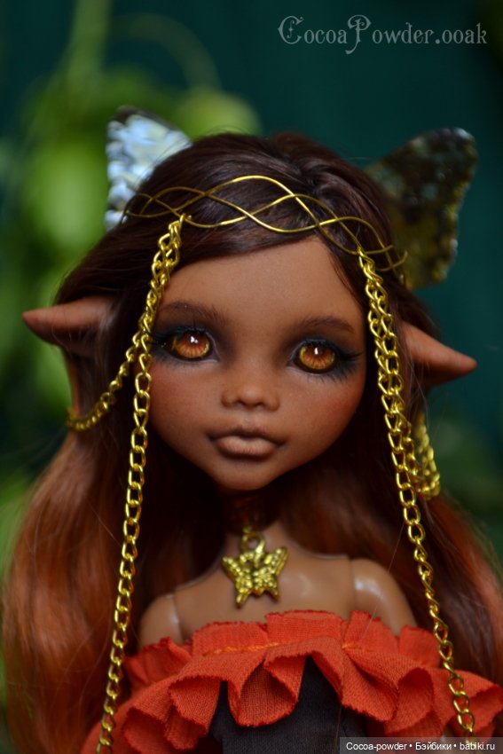 Летняя бабочка. ООАК MH — ООАК Monster High и Ever After High: репейнт