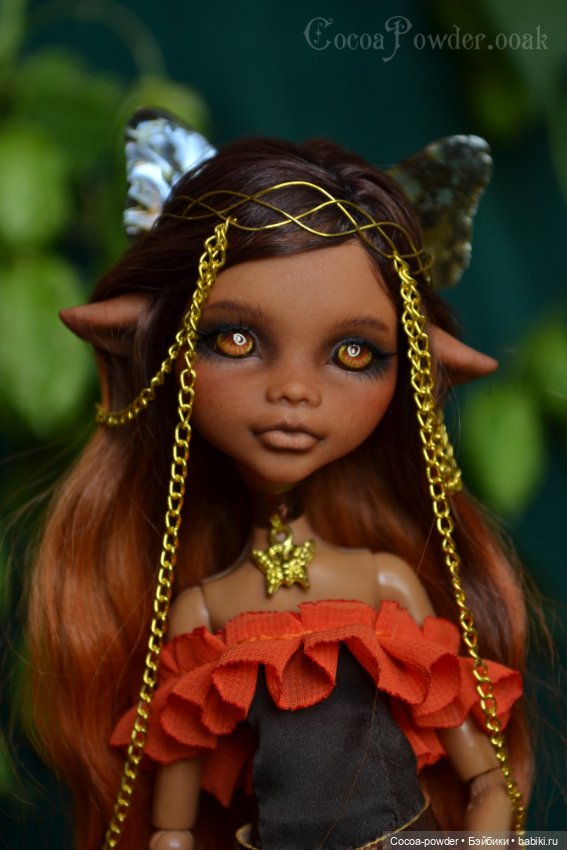 Летняя бабочка. ООАК MH — ООАК Monster High и Ever After High: репейнт