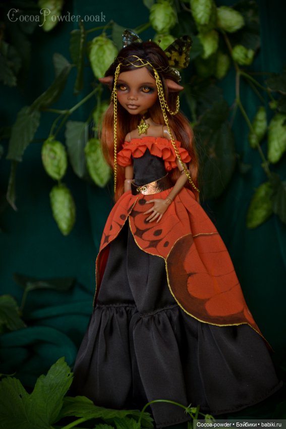 Летняя бабочка. ООАК MH — ООАК Monster High и Ever After High: репейнт