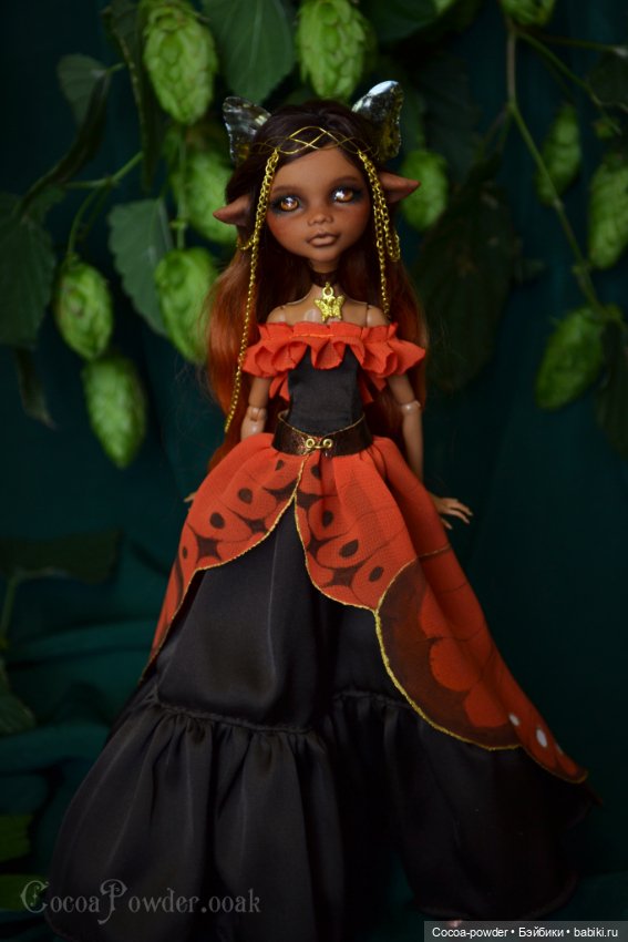 Летняя бабочка. ООАК MH — ООАК Monster High и Ever After High: репейнт