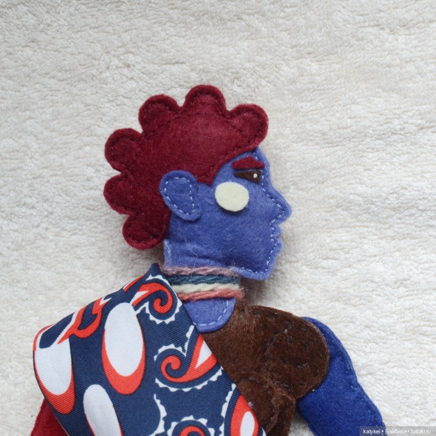 Африканка — Авторские текстильные куклы: Вальдорфские (фото 3)