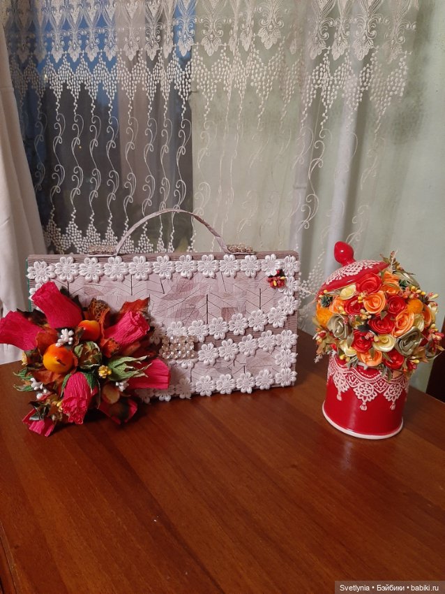 Портфель с конфетами — Авторские игрушки из разных материалов: синельная проволока