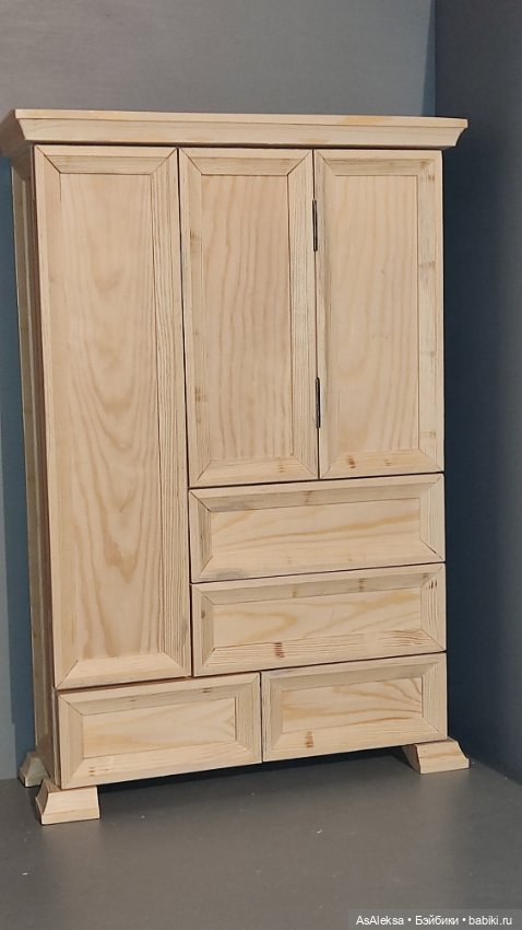 Шкафчик для дам — Мебель для кукол и домиков: фото (фото 2)