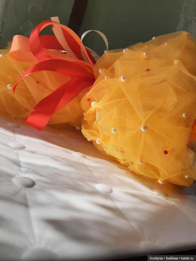 Осенний букет — Авторские игрушки из разных материалов: синельная проволока