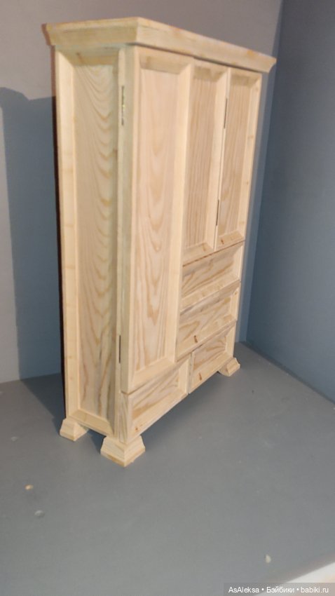 Шкафчик для дам — Мебель для кукол и домиков: фото (фото 6)