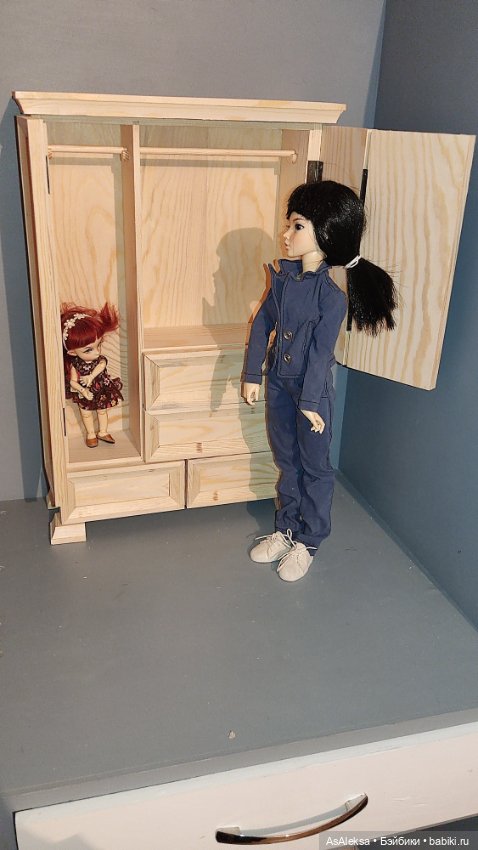 Шкафчик для дам — Мебель для кукол и домиков: фото (фото 9)