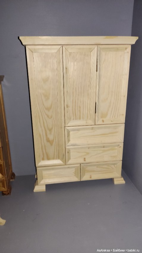 Шкафчик для дам — Мебель для кукол и домиков: фото