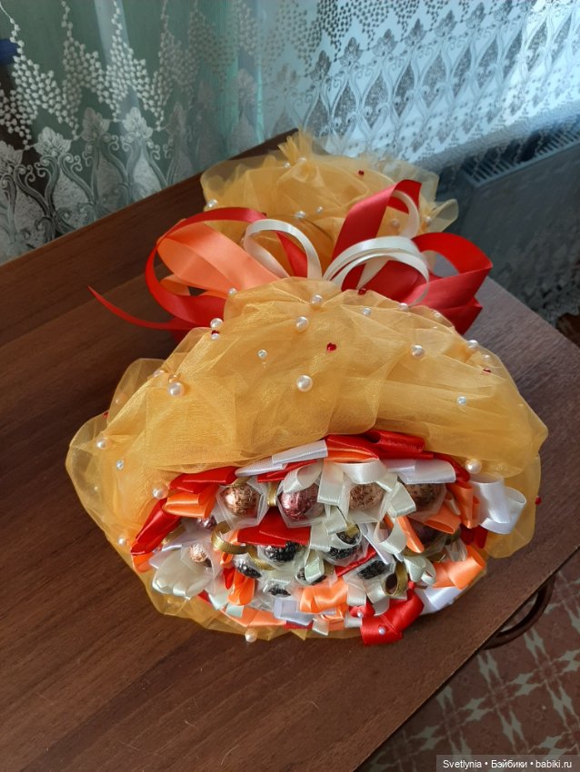 Осенний букет — Авторские игрушки из разных материалов: синельная проволока (фото 5)