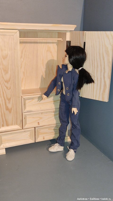 Шкафчик для дам — Мебель для кукол и домиков: фото (фото 8)