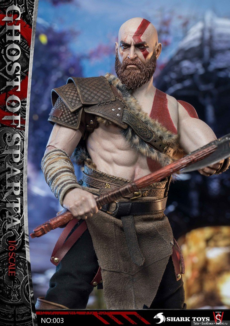 SharkToys - спартанец Кратос (фото 5)