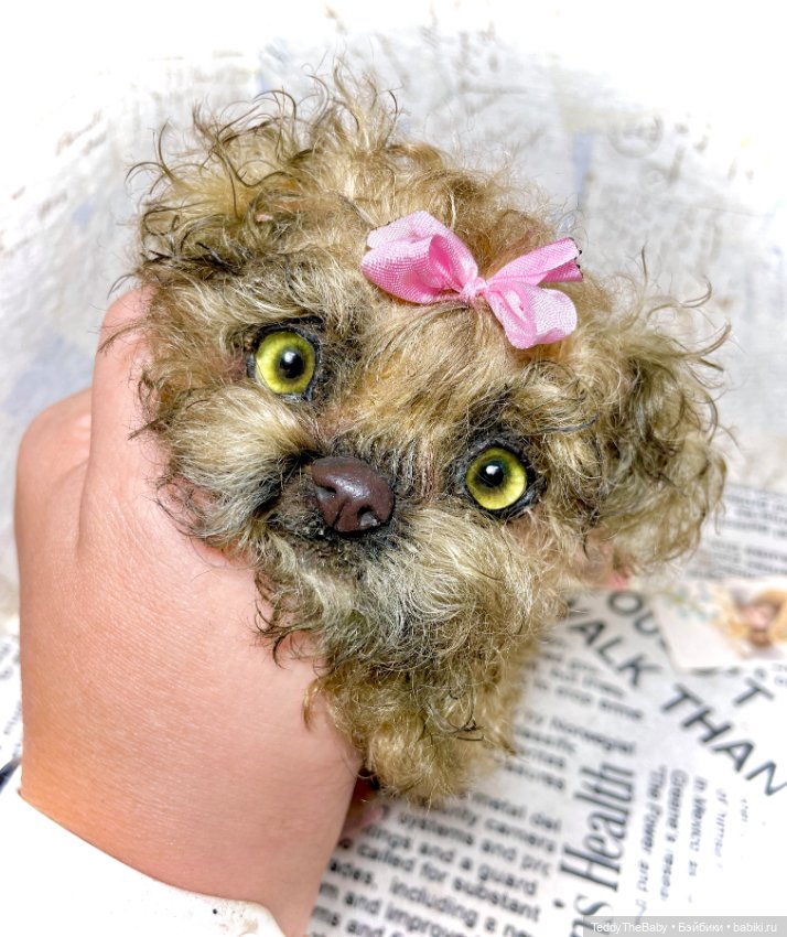 Молли 🐾🎀 — Реалистичные игрушки и звери (Натюр): собаки (фото 2)