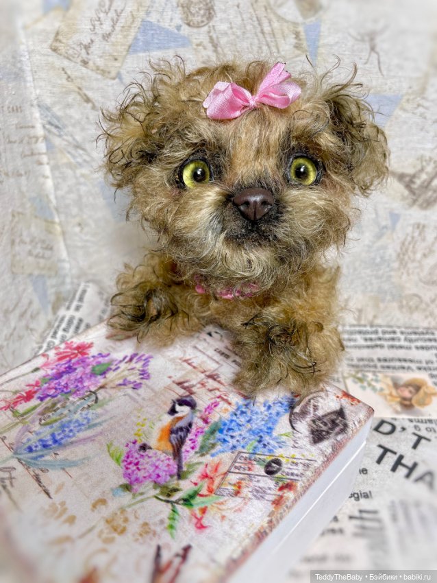 Молли 🐾🎀 — Реалистичные игрушки и звери (Натюр): собаки (фото 3)