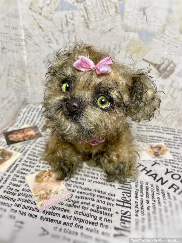 Молли 🐾🎀 — Реалистичные игрушки и звери (Натюр): собаки (фото 8)