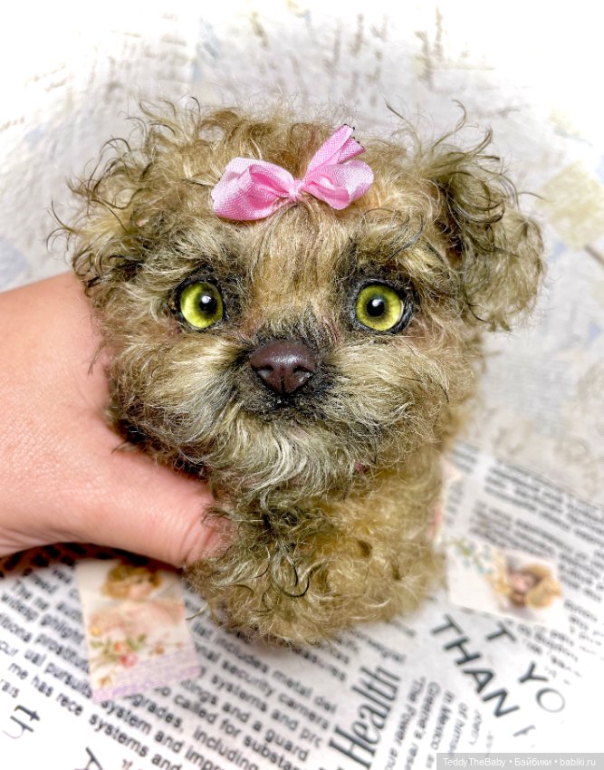 Молли 🐾🎀 — Реалистичные игрушки и звери (Натюр): собаки (фото 7)