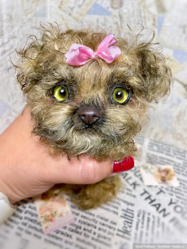 Молли 🐾🎀 — Реалистичные игрушки и звери (Натюр): собаки (фото 4)