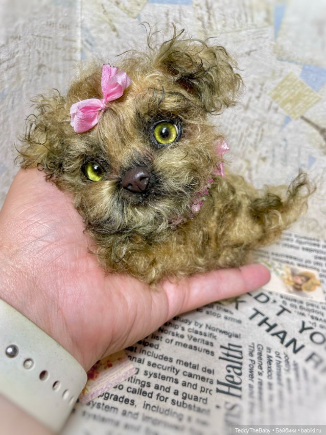 Молли 🐾🎀 — Реалистичные игрушки и звери (Натюр): собаки (фото 5)